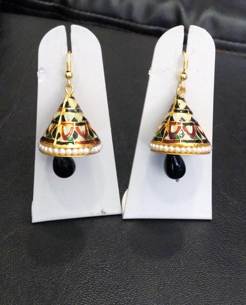  Traditional Meena Work Earring-14